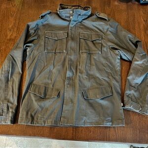 RUDE Dark Olive Military Field Jacket